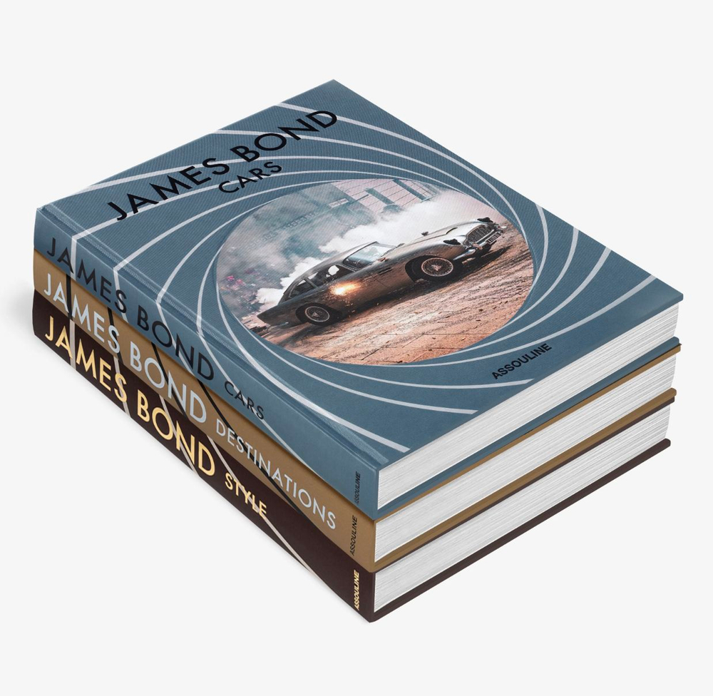 Книги на английском языке Assouline Трилогия James Bond Trilogy