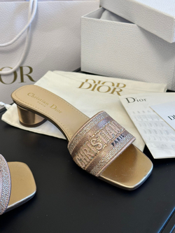 Christian Dior Dway Heeled Slide
