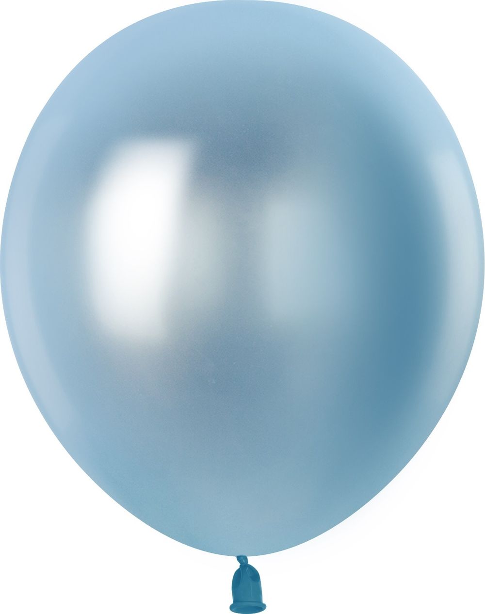 Шар (12''/30 см) Голубой, металлик, 25 шт.
