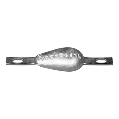 Анод магниевый, 120х78 мм с крепежной пластиной (10270013)