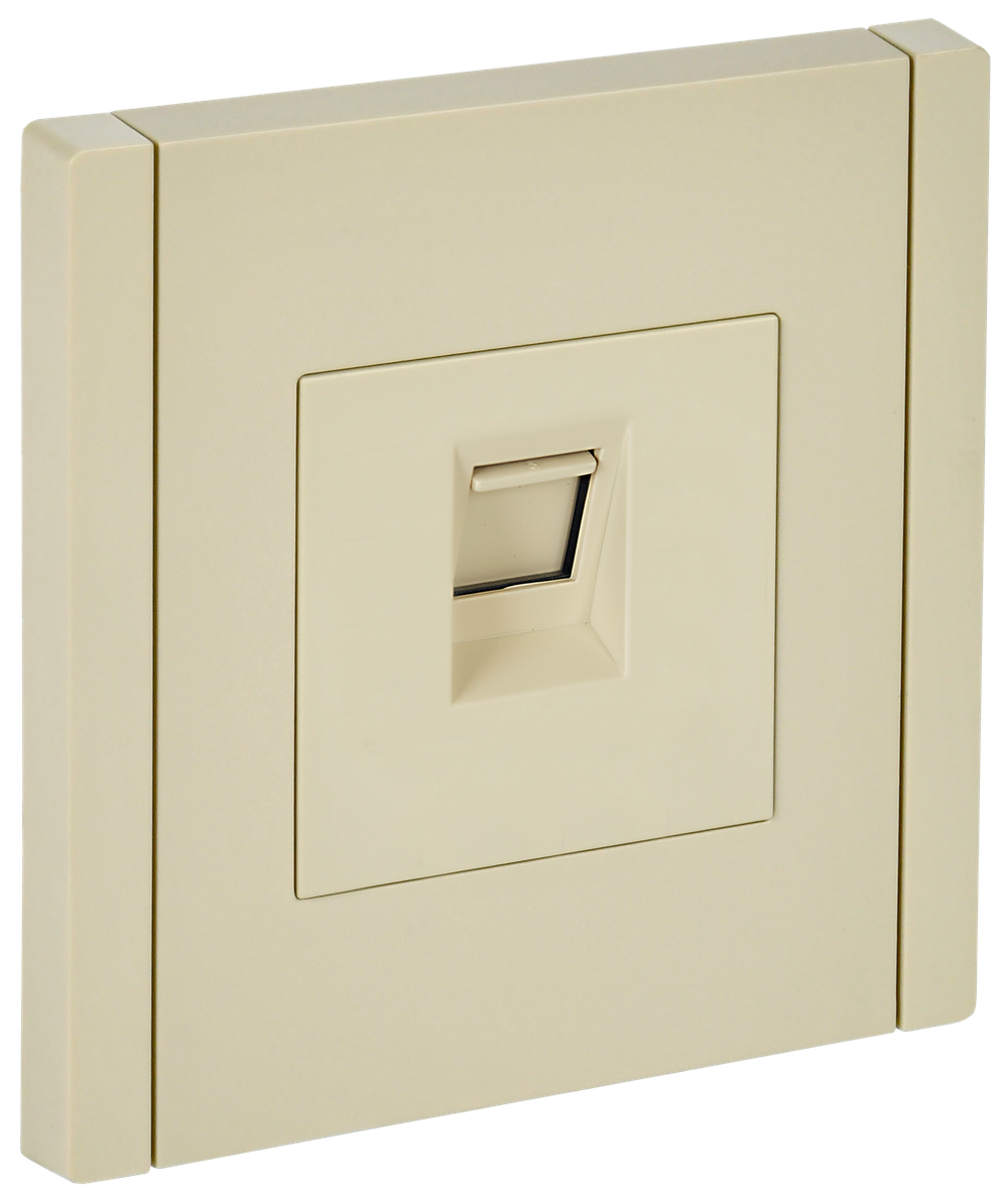 FORTE&PIANO Розетка компьютерная RJ45 кат.6 FP431 ваниль IEK