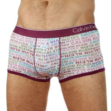 Мужские трусы хипсы с фиолетовыми буквами Calvin Klein One Boxer
