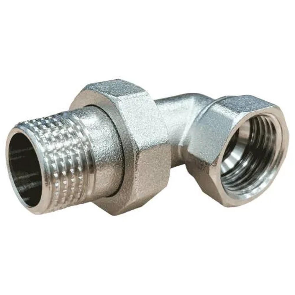 Соединитель SantechSystems лат "американка" Ду25 м/р угл никель