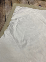 Вязаный комплект на выписку 5 предметов  "Лапша" (Одеяло утеплен., бант, пинетки, комбинезон, шапка) (Цвет: Зеленый)