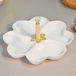 Менажница 4-х секционная 25см ZD20202