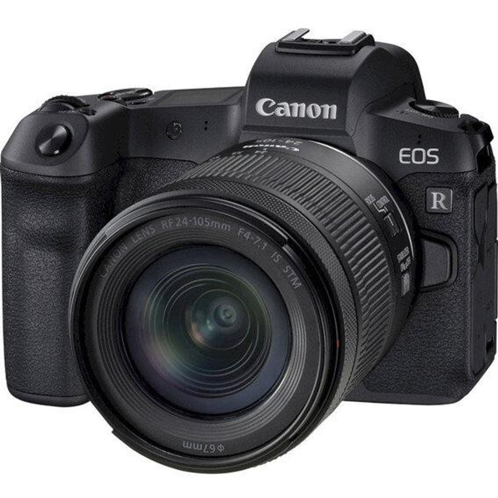 Фотоаппарат Canon EOS R Kit с объективом RF 24-105mm f/4-7.1 IS STM, черный