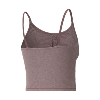 Женская теннисная майка Puma Studio Foundation Ruches Tank Top Women - Brown