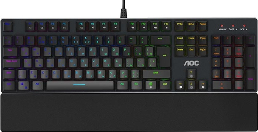 Клавиатура AOC GK500 черный