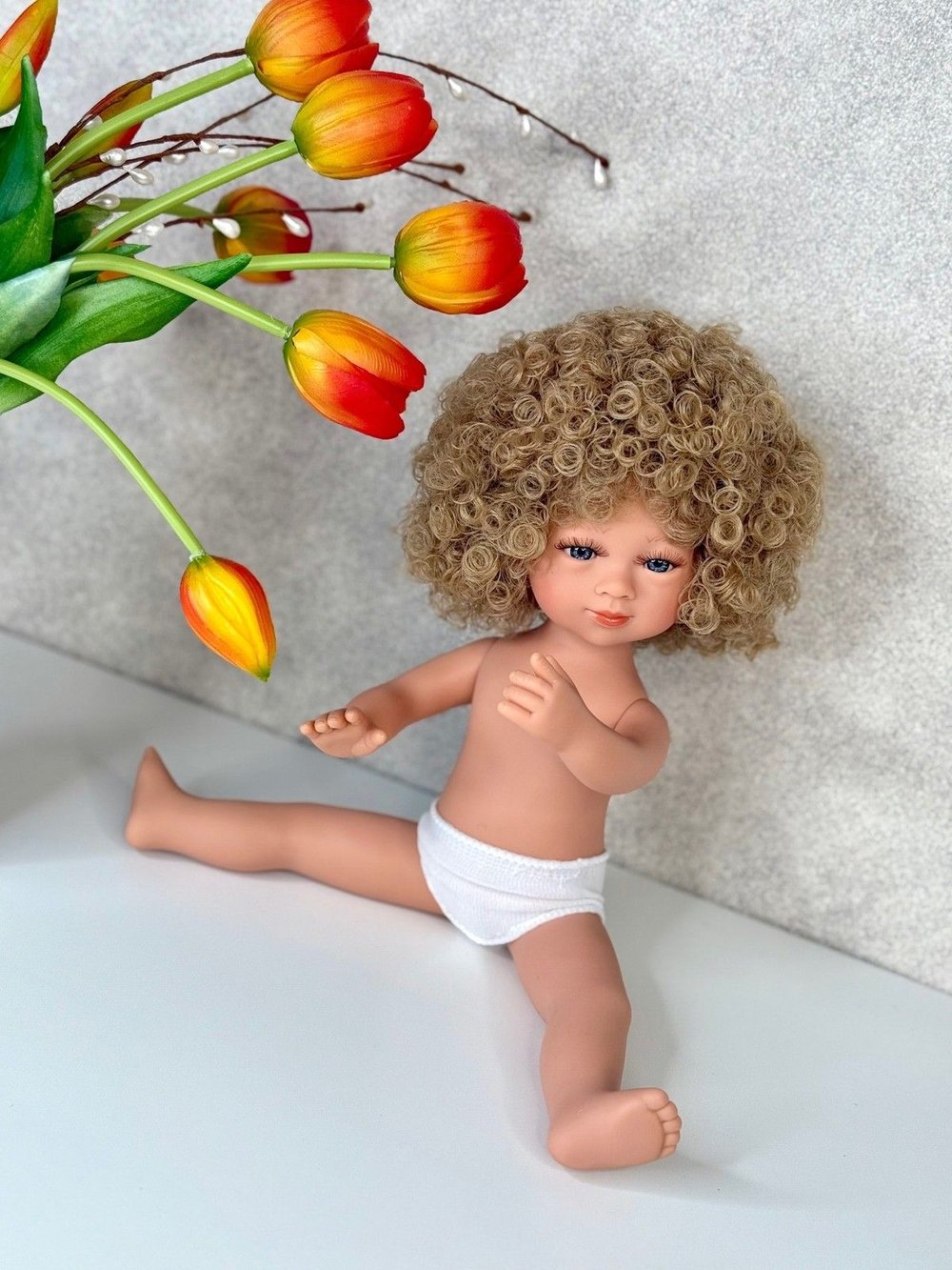 Кукла D Nenes виниловая 34см Celia без одежды (022263W)