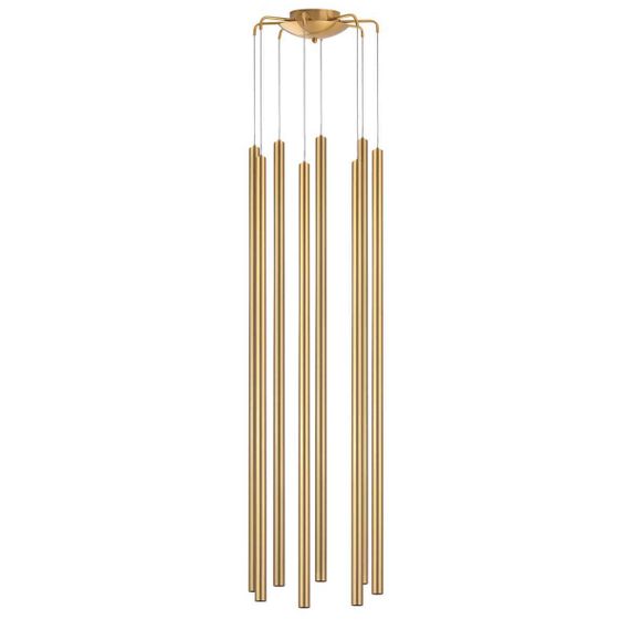 L8T747433 Люстра TUBO LED 40W 2400LM 25G ЗОЛОТО 3000K
