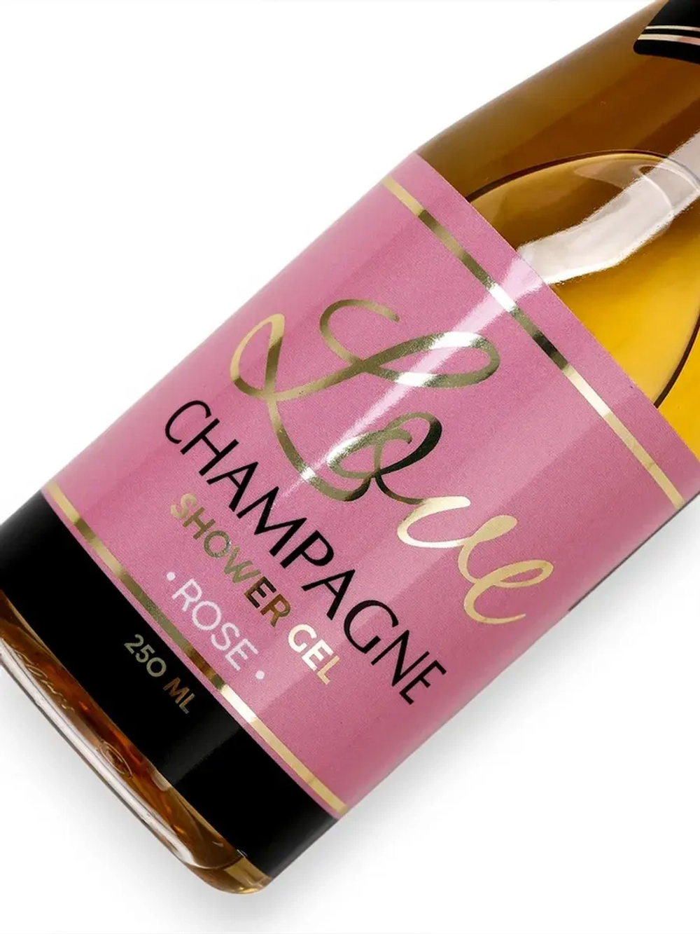Гель для душа во флаконе шампанское Love Champagne, 250 мл,