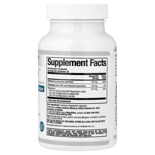 Arthur Andrew Medical, Mag3Ultra™, 90 капсул