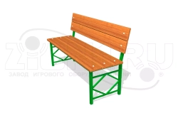 Скамейка парковая ДП4