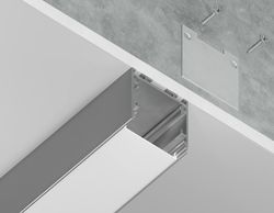 Ambrella Алюминиевый профиль накладной/подвесной "Profile System" 25*25 для светодиодной ленты до 23мм Profile System GP2500AL