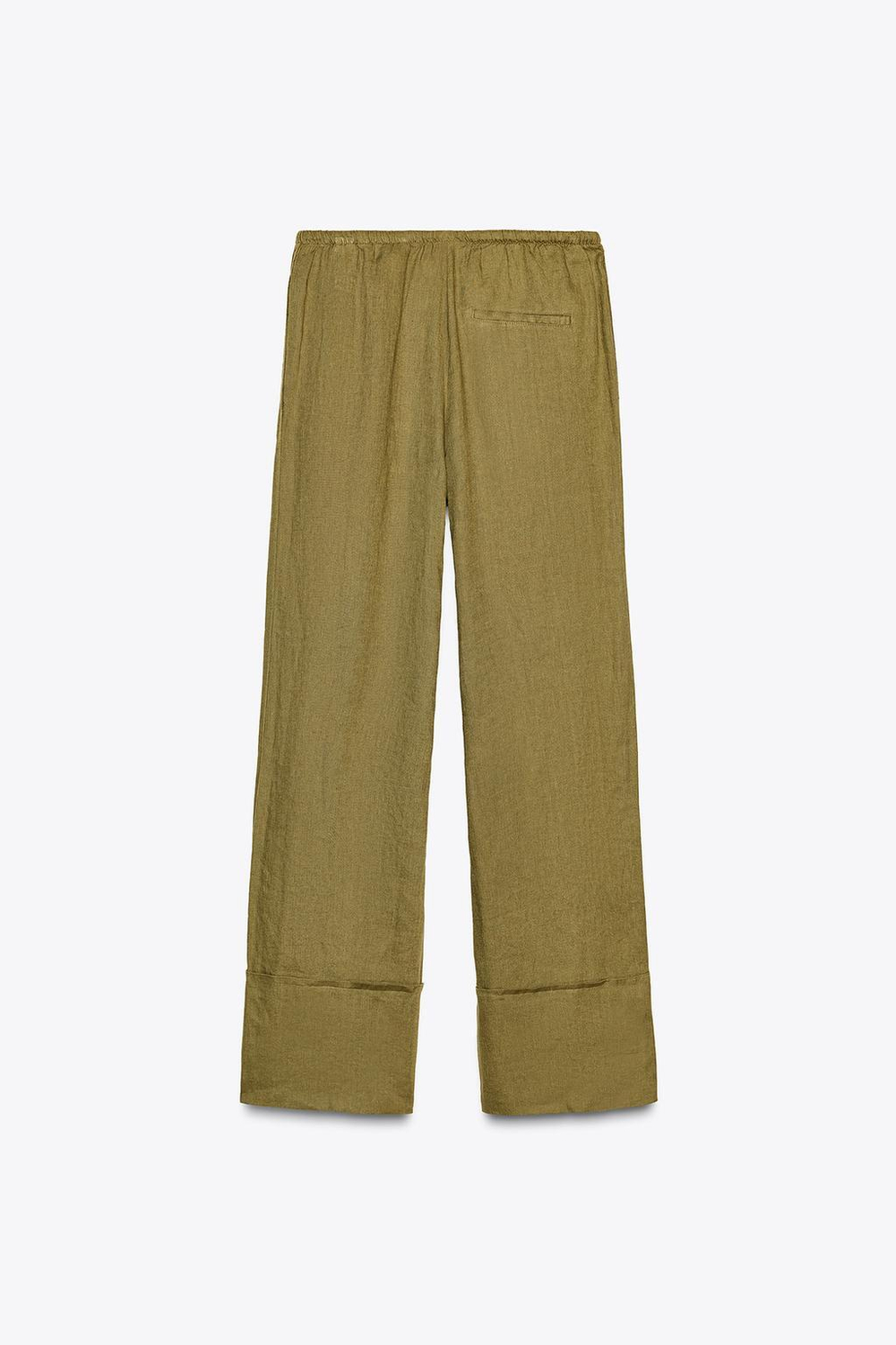Брюки палаццо из 100% льна — zw collection