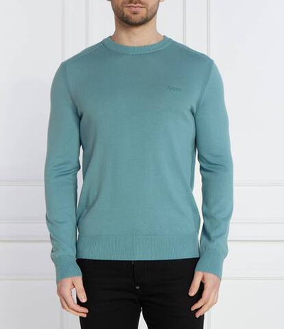 Свитер Asac_C BOSS ORANGE - бирюзовый(50508766)