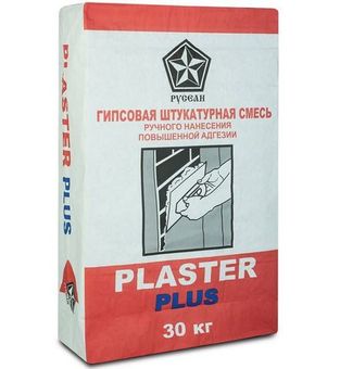 Штукатурка гипсовая Русеан Plaster Plus 30 кг