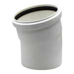 Отвод канализационный PRO AQUA STILTE Ø110x15°