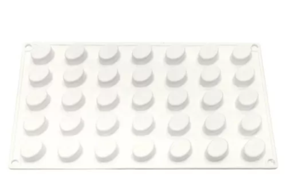 Форма силиконовая "Микро камень" 35 ячеек 27*27*12 мм, P.L. Proff Cuisine