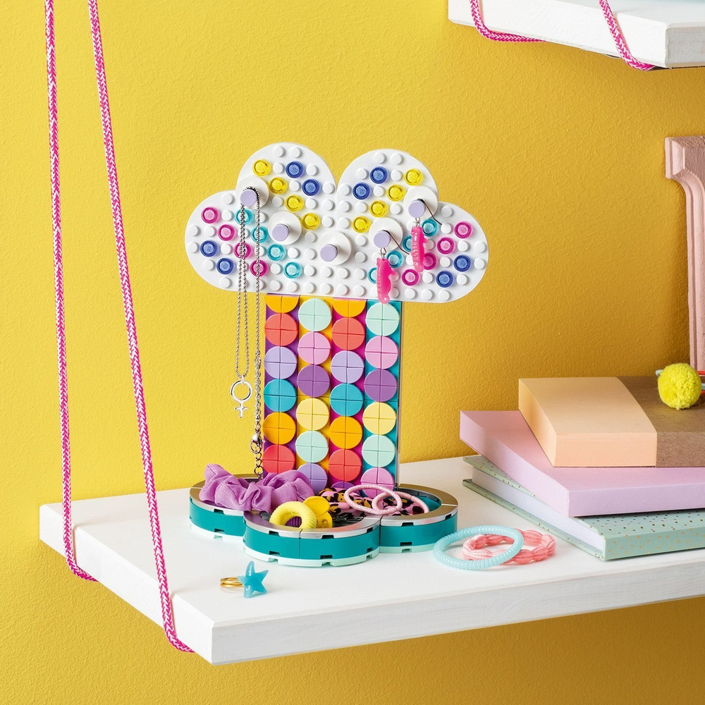 LEGO Dots: Подставка для украшений Радуга 41905 — Jewelry Stand — Лего Дотс Точки