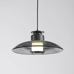 Подвесной светильник 8665P/L black/smoky