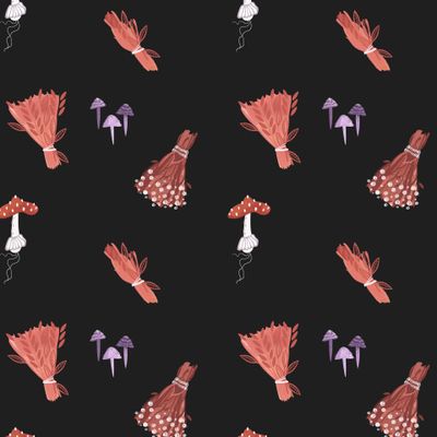 Травология. Артефакты ведьмы: травы, мухоморы и поганки.