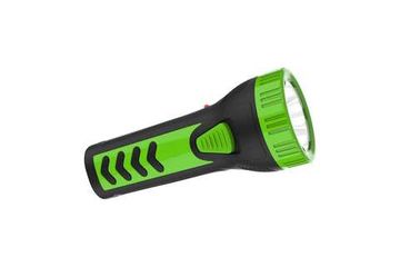 Фонарь ручной 1W lead acid 250mAh GF101 черный/зеленый Gauss