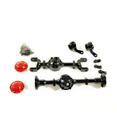 Корпуса мостов WPL 4x4, металл для моделей B-14, B-24, C-14, C-24