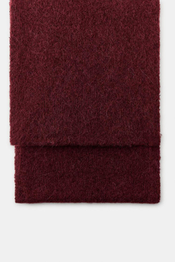 ZARA ОДНОТОННЫЙ ТРИКОТАЖНЫЙ ШАРФ, БУРГУНДИ