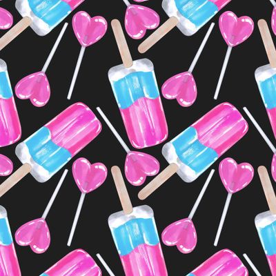 Мороженое, леденцы, лето