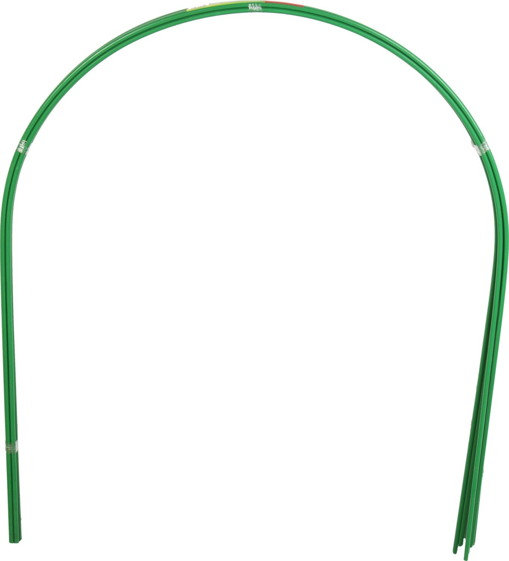 GRINDA 3.0 м, стальные, покрытие ПВХ, 6 шт, дуги для парника (422309-100-120)