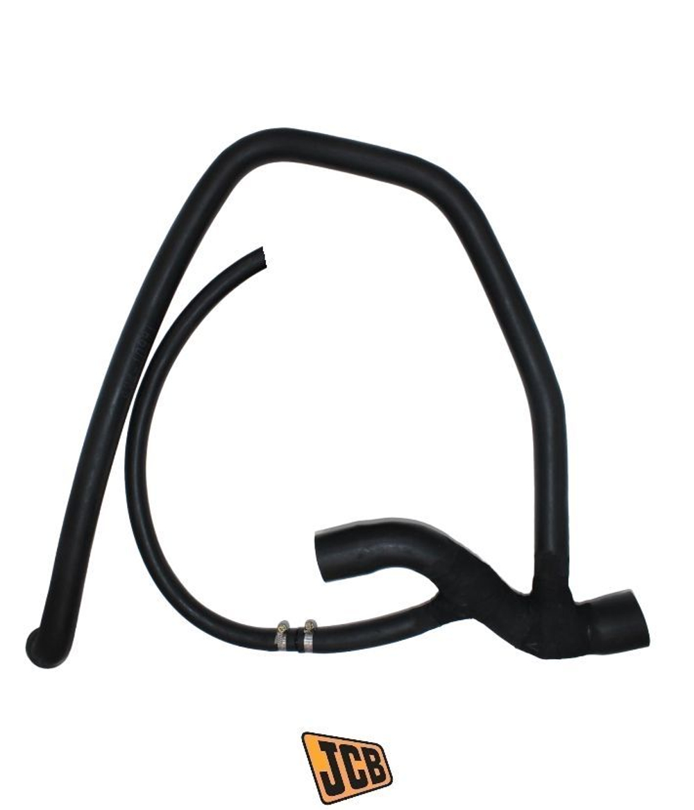 Патрубок радиатора (нижний) JCB 834/11557, 834-11557, 83411557