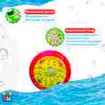 Аттракцион Водный роллер (Гидророллер) «Красно-зелёный» ПВХ, 2.2*2*2 м