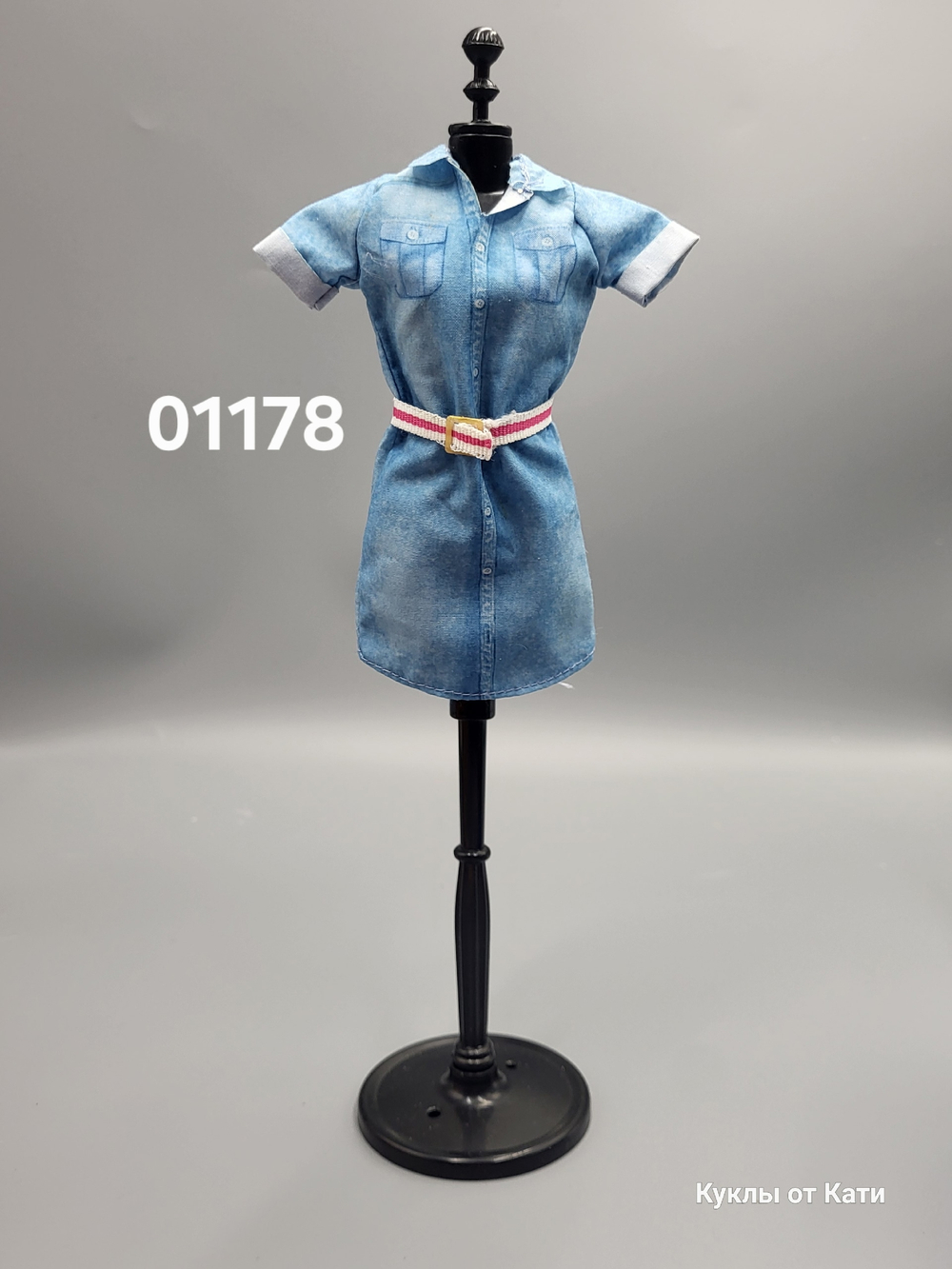 Одежда для куклы Барби винтаж платье 01178