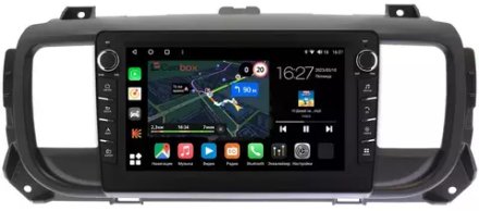Магнитола для Peugeot Traveller/Expert, Citroen SpaceTourer/Jumpy, Opel Zafira Life/Vivaro - Canbox 9296 Android 10, ТОП процессор, CarPlay, 4G SIM-слот