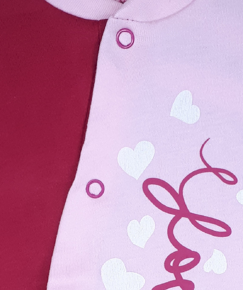 Комбинезон Love (розовый)