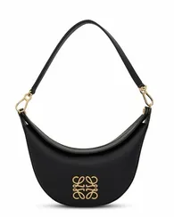 Сумка через плечо Loewe Luna Anagram с украшением черный