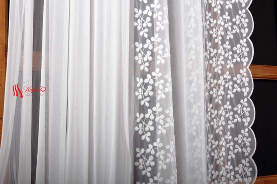 Тюль сетка Petite-Т (тёплый белый)