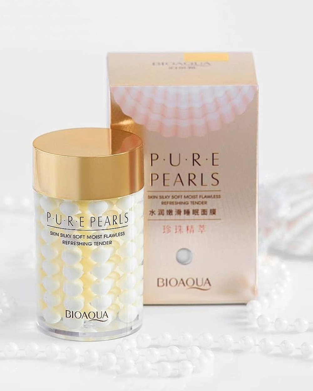 Ночная маска с жемчужной пудрой, 120г