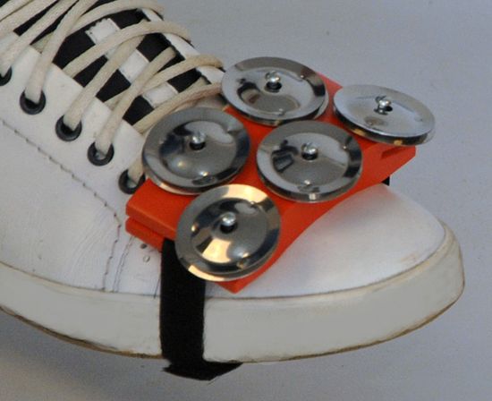 TFF-1 Тамбурин на ногу плоский из ясеня, Мозеръ