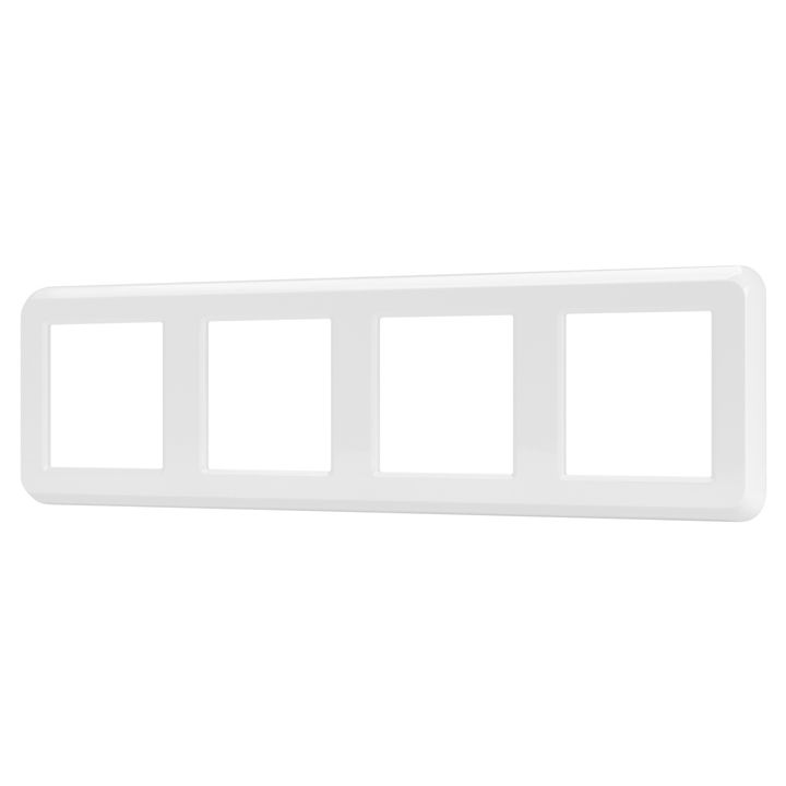 Рамка пластиковая FRM-VERSA-PL-4-WH Arlight 045187