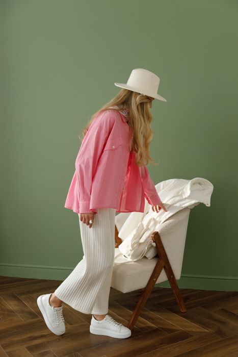 РУБАШКА КЕЛСИ РОЗОВЫЙ ЛИМОНАД