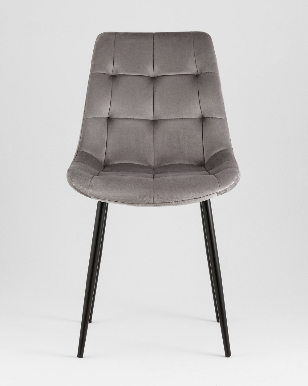 Стул Флекс New велюр светло-серый