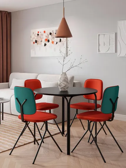 Панно декоративное с эффектом 3d minimalism, с белой рамой, 40х40 см