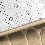 Коврик для туалета Roomis Камни 50*50см, бежевый