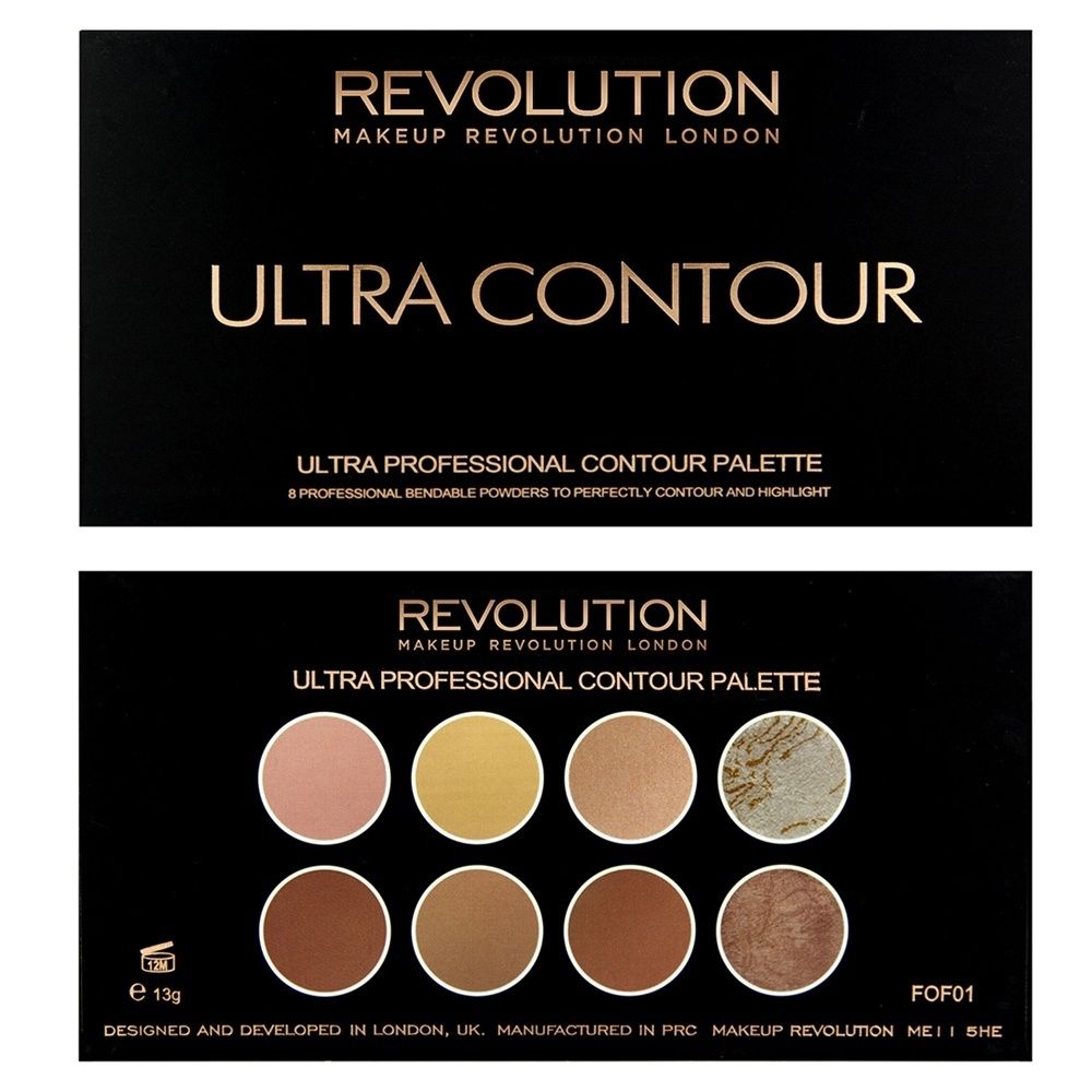 Палетка для сухого контуринга Makeup Revolution Ultra Contour Palette