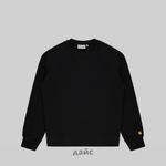  Толстовка мужская Carhartt WIP Chase Sweatshirt артикул:I033660_black - купить в магазине Дайс