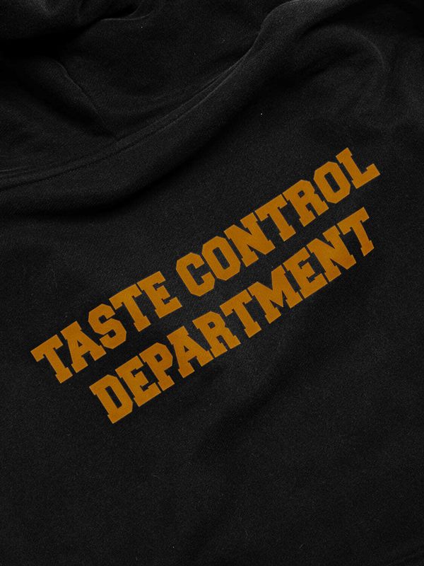 Худи Taste Control на молнии черный - фото 12