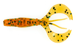 Мягкая приманка Lucky John Curly Shrimp 3in (76 мм), цвет PA19, 10 шт.