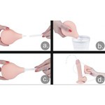 Фаллоимитатор Lovetoy (23×4,4 см) с имитацией эякуляции